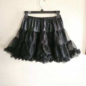 Vintage Black Petticoat
